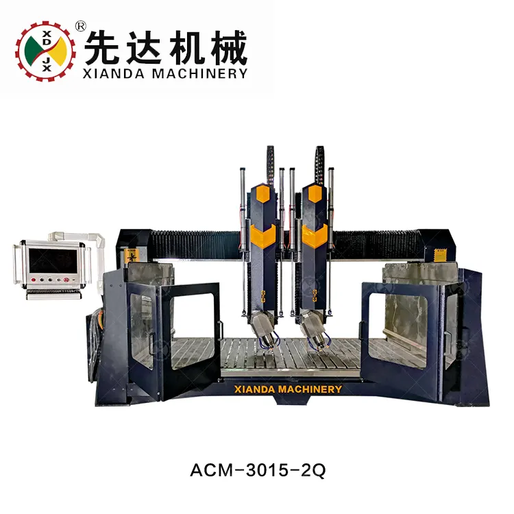 4 Axis Arc Slab Column Carving Machine